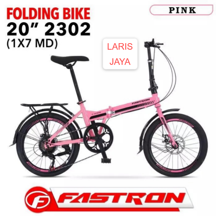 BONUS BELL Sepeda lipat odessy phyton 20 inch LIPAT 20 ODESSY PHITON 2036 speed 7 rek cakram FASTRON