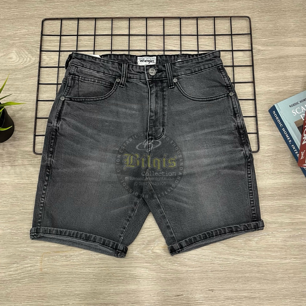 Celana pendek Wrangler pria original terbaru