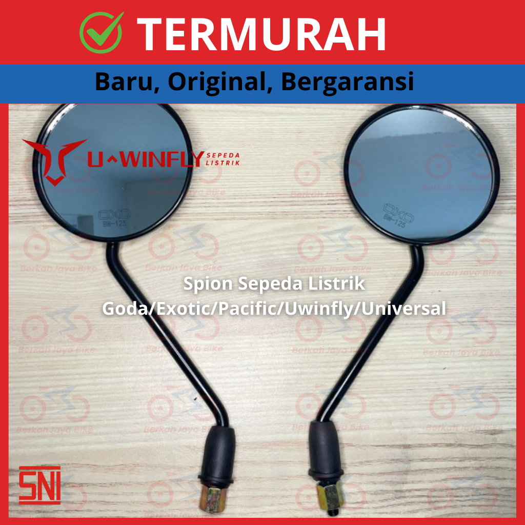 Spion Sepeda Listrik Exotic/Pacific/Uwinfly/Goda/Universal (Set)