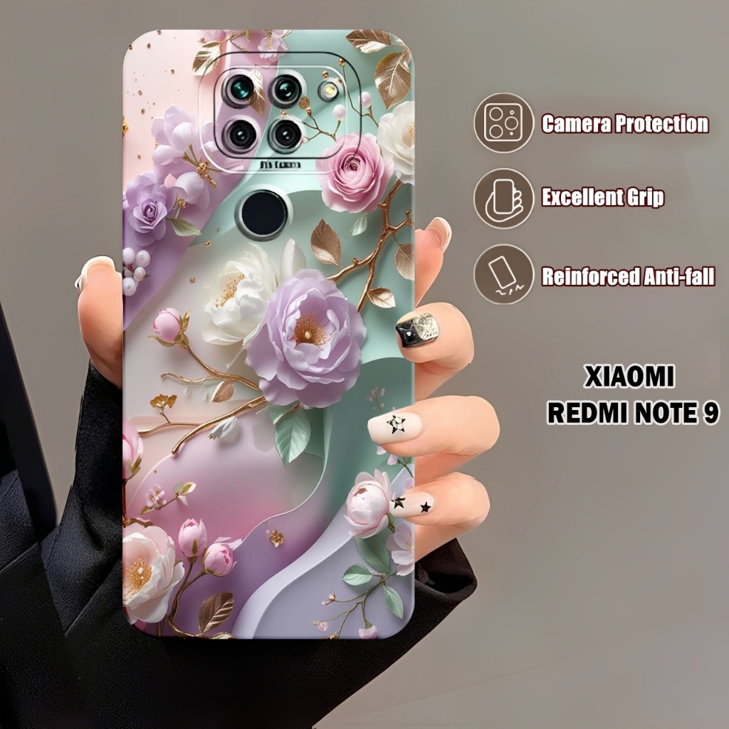 Cassing Hp Xiaomi Redmi Note 9 - Redmi Note 9 Pro - Redmi Note 8 Pro Silikon Procamera Lentur Fashio