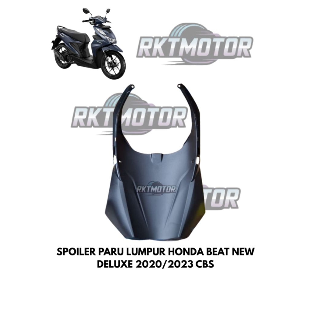 SPOILER PARU LUMPUR HONDA BEAT NEW DELUXE LED 2020/2023 KIA // PARU LUMPUR BEAT NEW DELUXE