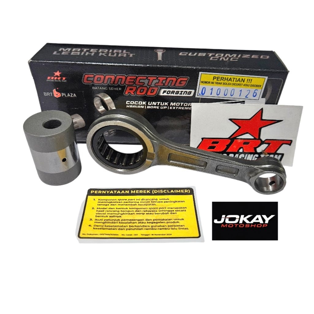 CONNECTING ROD FORGING/STANG SEHER BRT MIO SPORTY/MIO KARBU/MIO OLD/MIO SMILE/MIO NEW