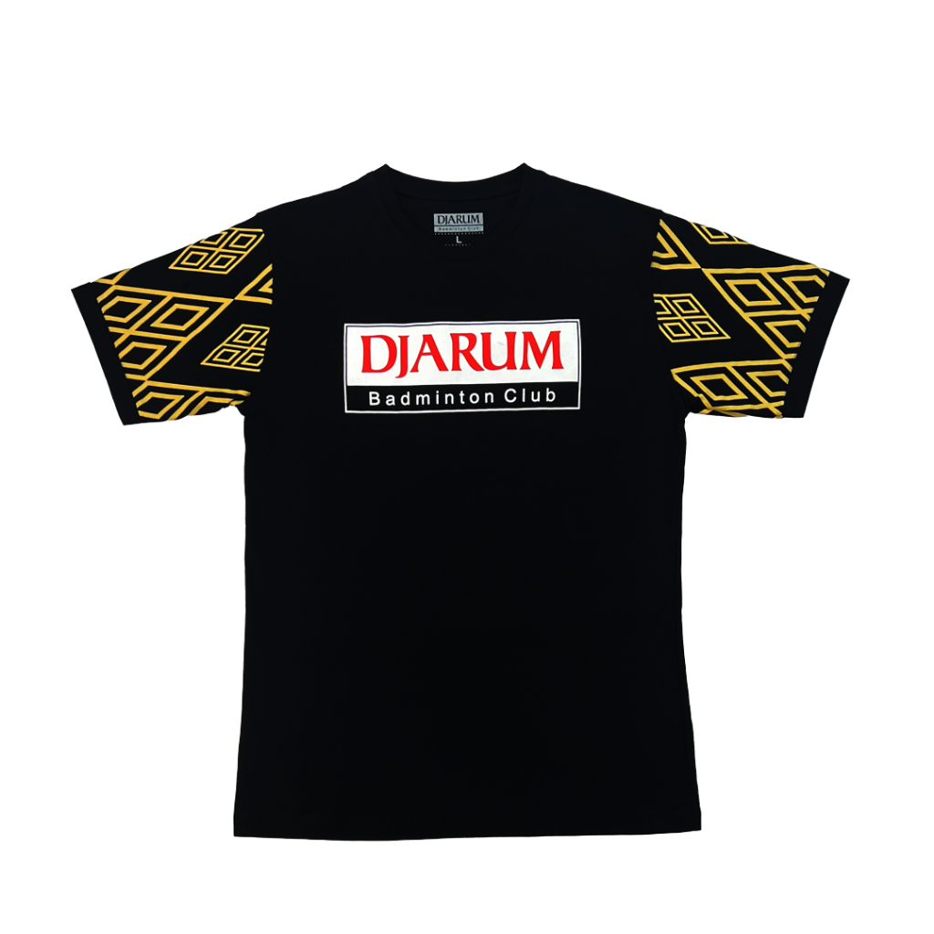 Kaos Batik PB Djarum Badminton Club Hitam & Putih