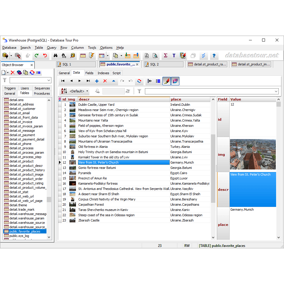 Database Tour Pro 11 | Software Manajemen & Migrasi Database