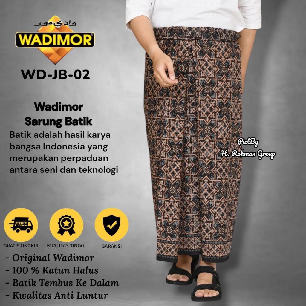 sarung wadimor terbaru motif jawa batik ukuran dewasa