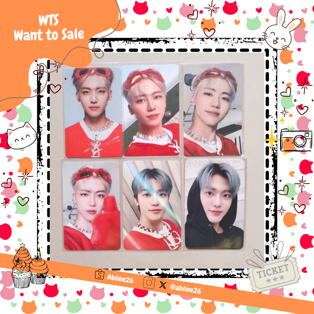 PC Official Jaemin Candy POP-UP CANDY SHOP LUCKY DRAW, Candy KTOWN4U, Candy MAKESTAR, Candy Photoboo