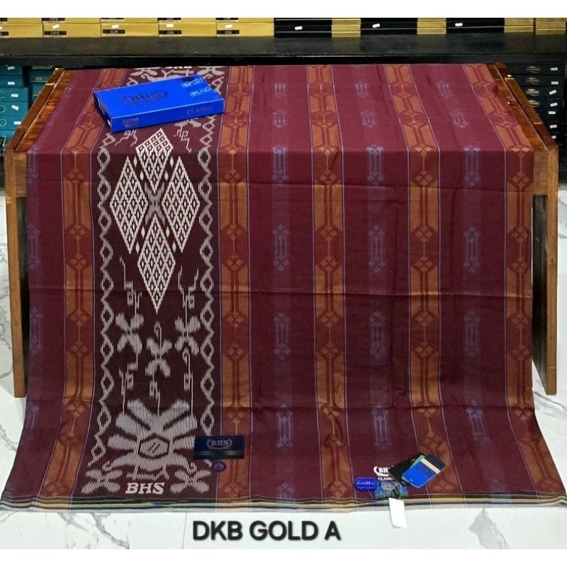 Sarung BHS Classic Gold KDP Kawung Dobby gb