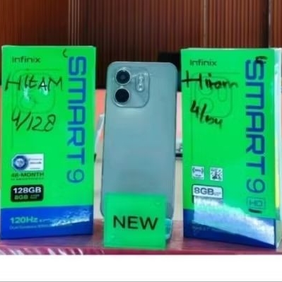 Hp Infinix smart 9 HD  ram 4+4/128 GB ORIGINAL /RESMI