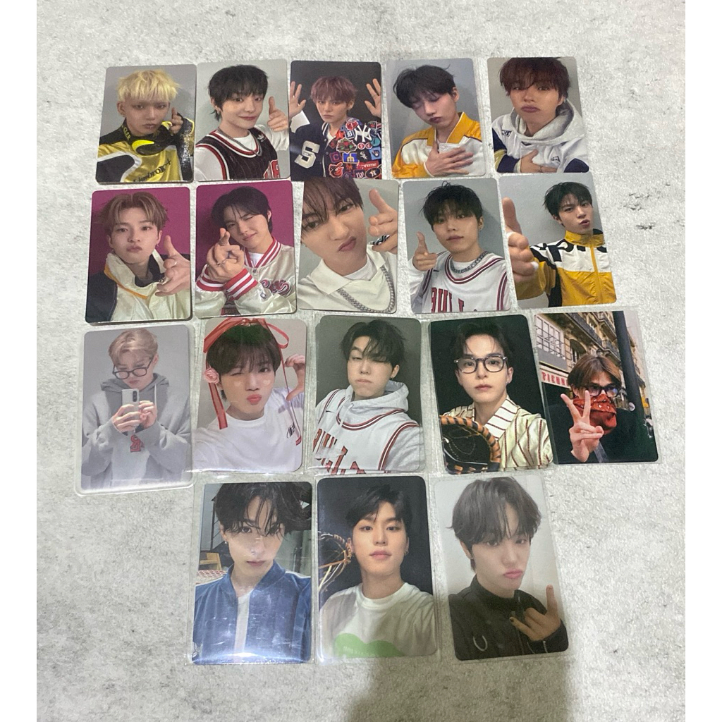 [Ready ina] photocard jeongwoo wink Junkyu pita asahi lepek Jihoon flawless