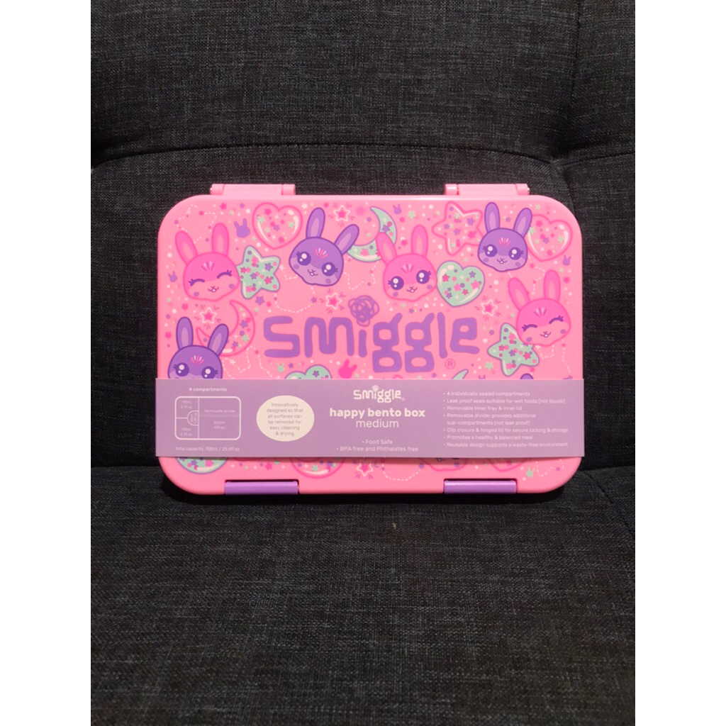 Lunch box Smiggle Ori imported from australia