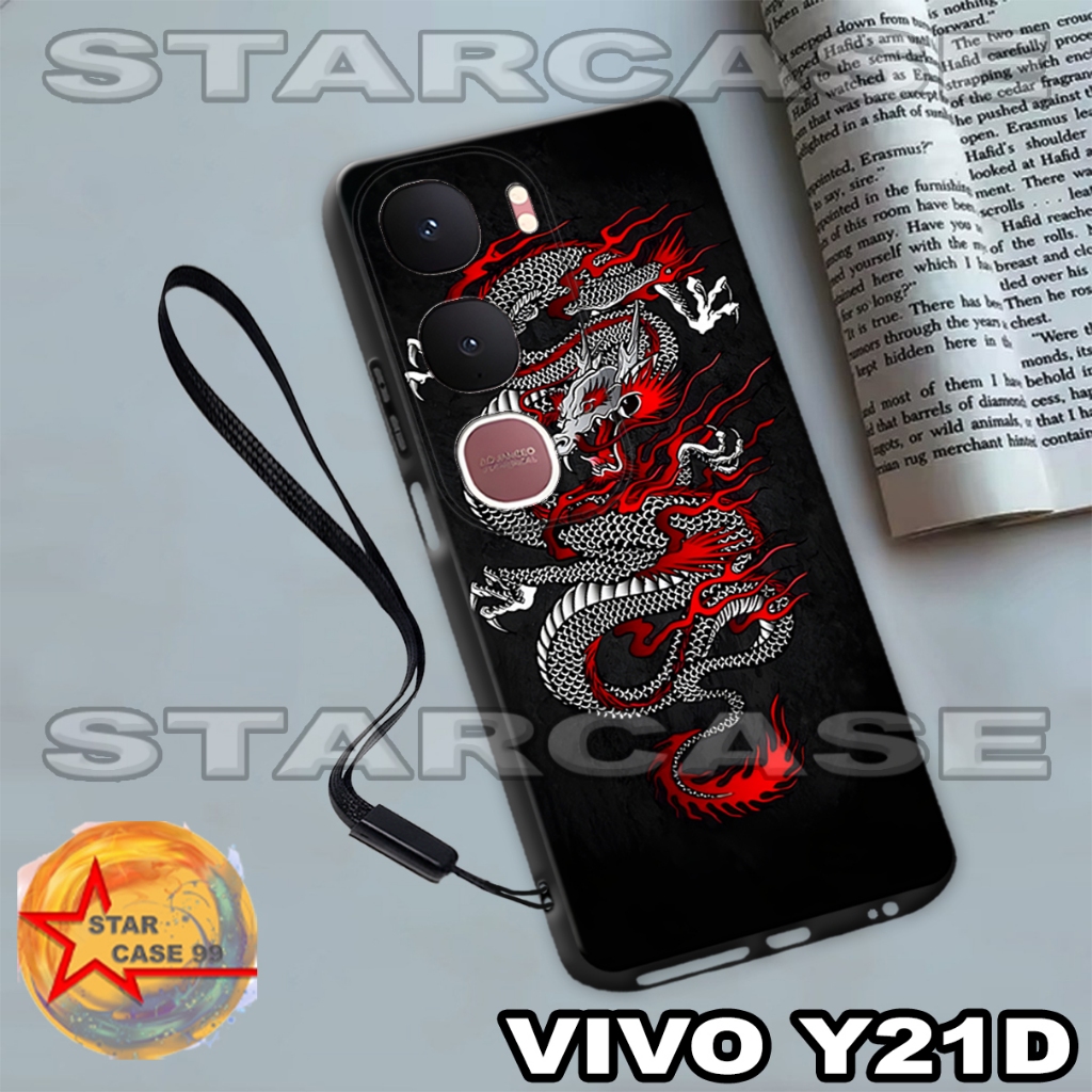 Softcase Vivo y21d bahan karet lentur motif cowok / S45 /case vivo y21d casing vivo y21d casing vivo
