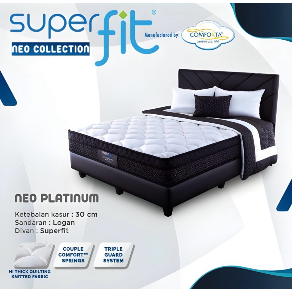 Kasur / Springbed, Comforta Superfit Neo Platinum 180x200
