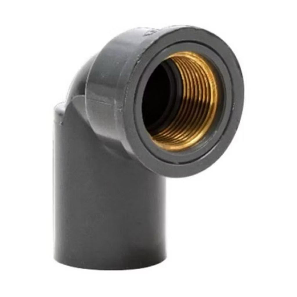 Knee Drat dalam kuningan/Elbow drat dalam kuningan 1/2 inch & 3/4 inch