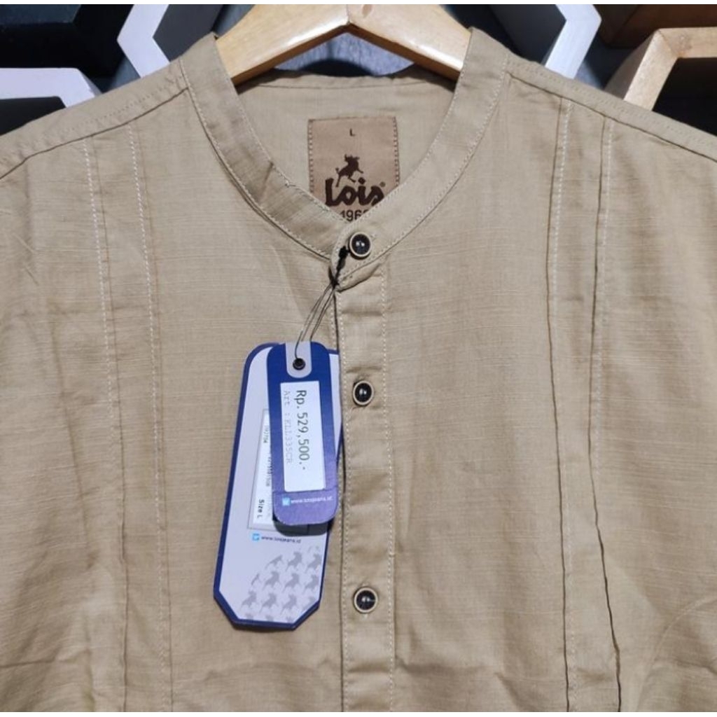 LOIS Baju Kemeja Koko original terbaru kekinian premium promo