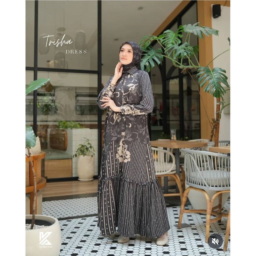 TRISHA PREMIUM DRESS by korina