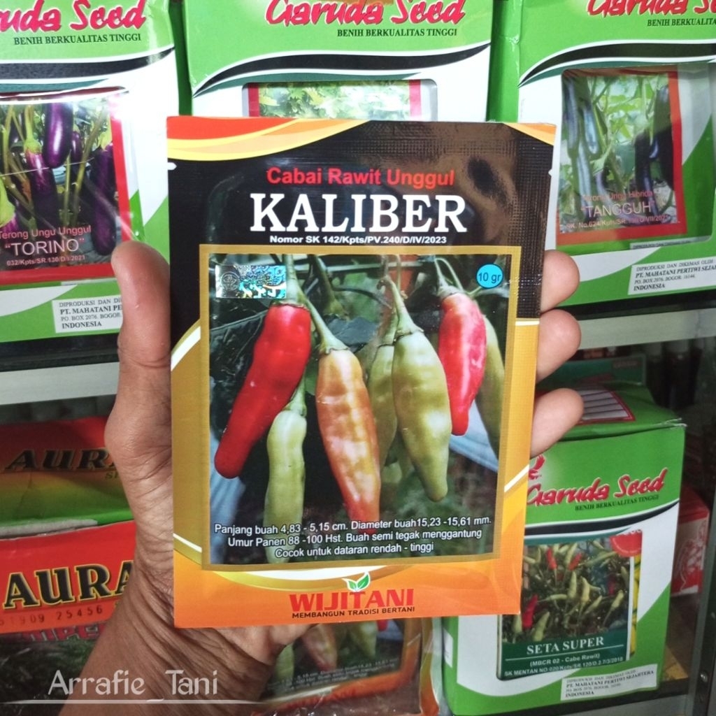 10 GRAM BENIH CABE RAWIT UNGGUL KALIBER ORIGINAL KEMASAN PABRIK