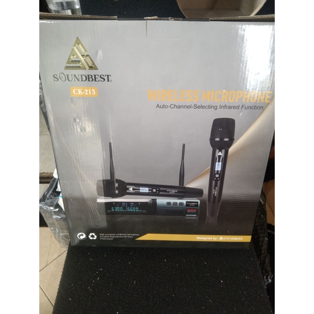 MIC WIRELESS SOUNDBEST CK-213