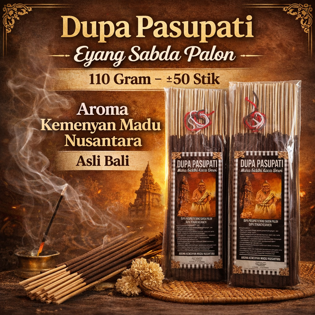 Dupa Pasupati Eyang Sabda Palon 110gr Aroma Kemenyan Madu Nusantara – Asli Bali