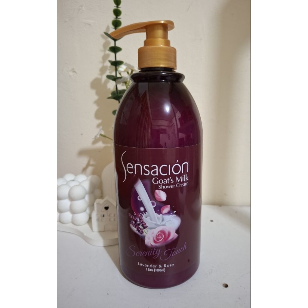 Sencacion Goat's Milk Serenity Touch Shower Cream 1000ml