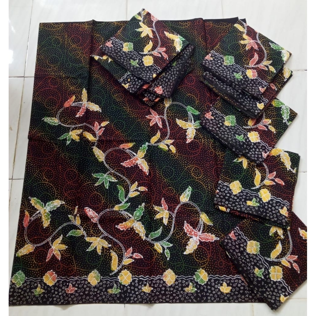 JARIK/ KAIN BATIK MADURA MURAH WARNA PELANGI