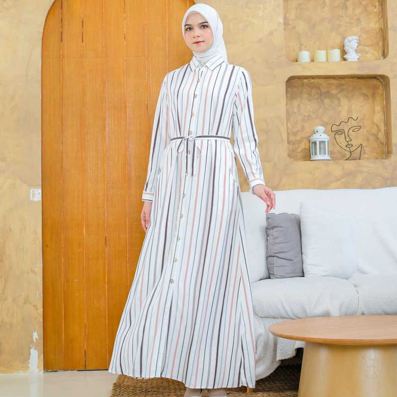 RILLEY - Gamis Yelise | Gamis Wanita Bahan Adem | Gamis Bahan Rayon Slup