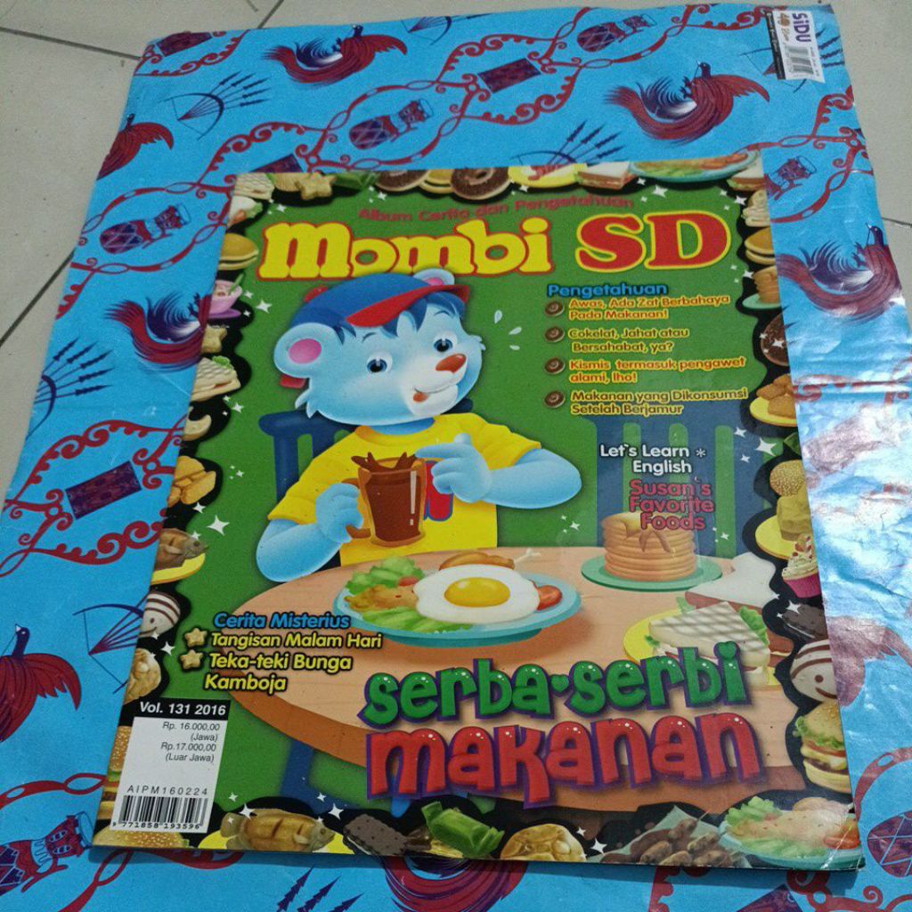 Majalah Mombi SD 2016 - Serba serbi makanan