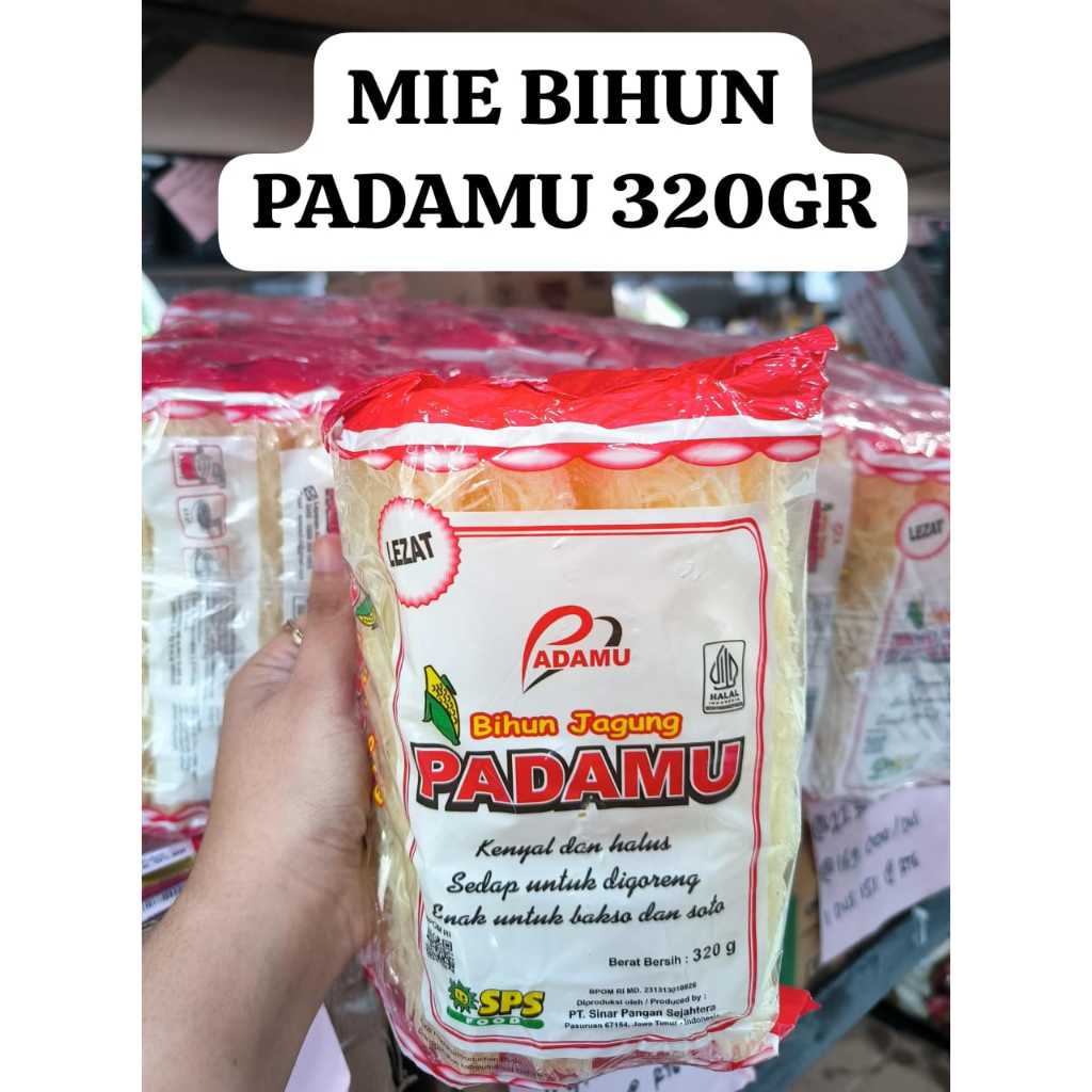 MIE BIHUN PADAMU MERAH 320GR (1 BALL ISI 12)