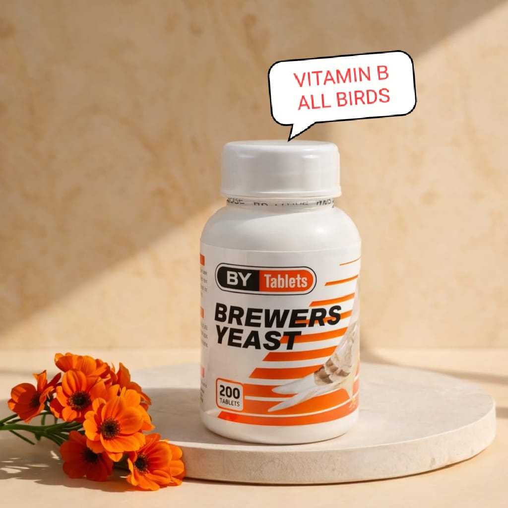 BREWERS YEAST VITAMIN BURUNG B KOMPLEK ( KEGUNAAN SAMA DENGAN B PURE)