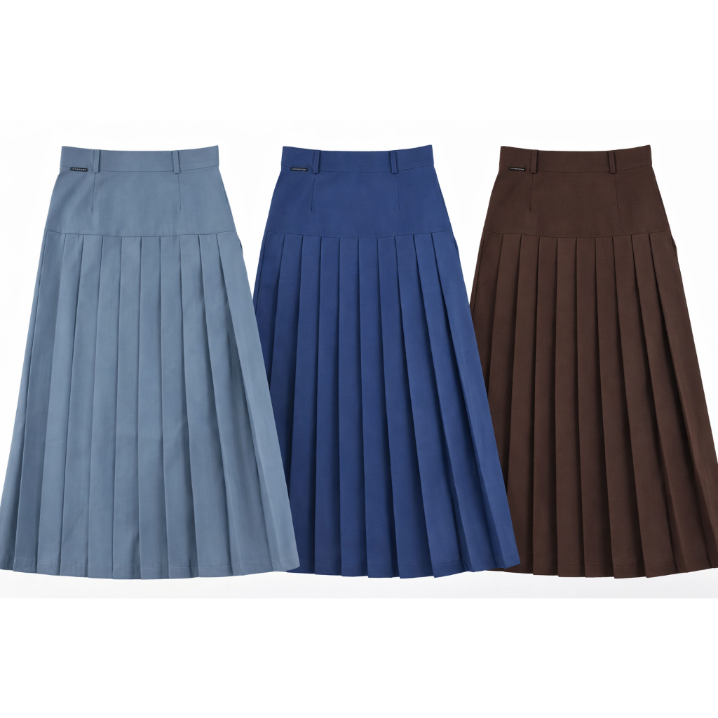 Rok Rempel Baping SMP SMA Biru Abu Cokelat