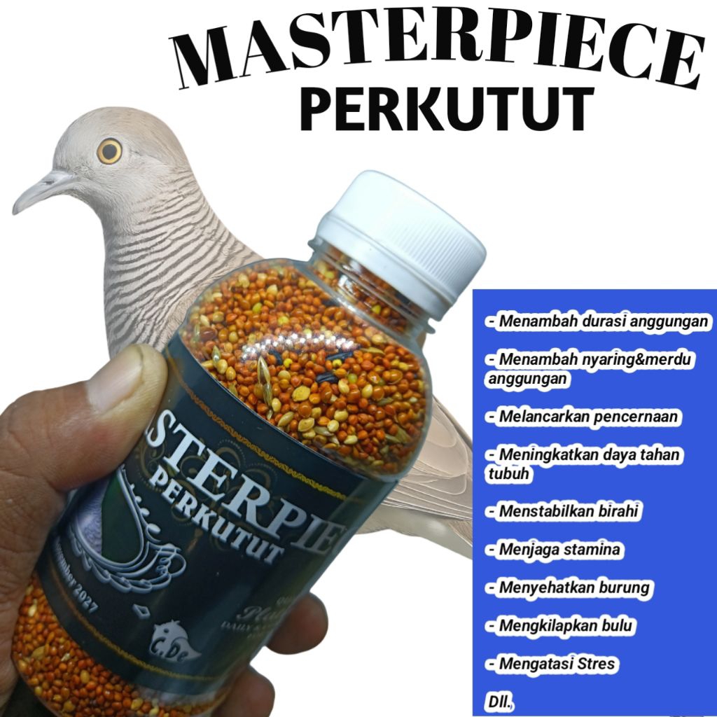 PAKAN PERKUTUT MASTERPIECE PAKAN PERKUTUT JUARA PAKAN PERKUTUT BANGKOK PERKUTUT LOKAL PERKUTUT CROSS