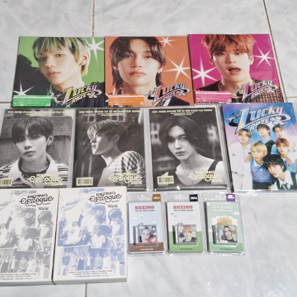ALBUM RIIZE Lucky Riizing Epilogue Riizing Cover Shotaro Wonbin Sohee