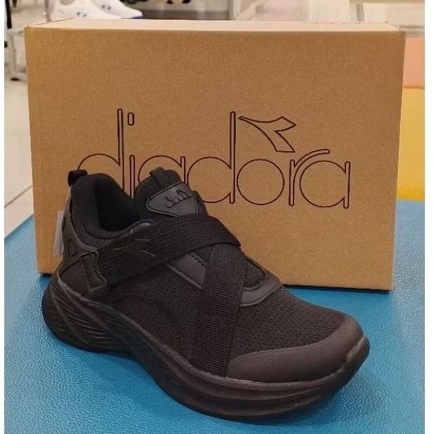 DIADORA KIDS sepatu anak hitam original brand