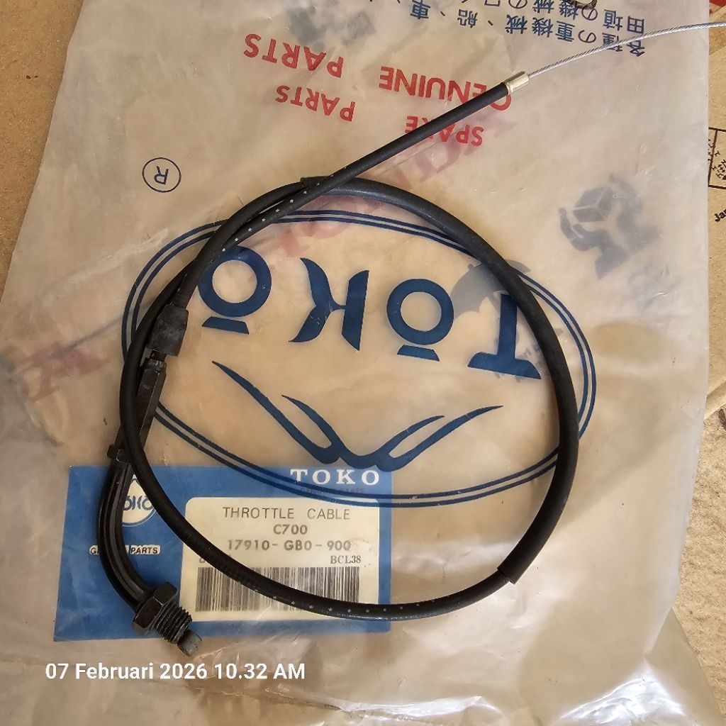 Kabel gas honda C700. 17910-GB0-900TOKO
