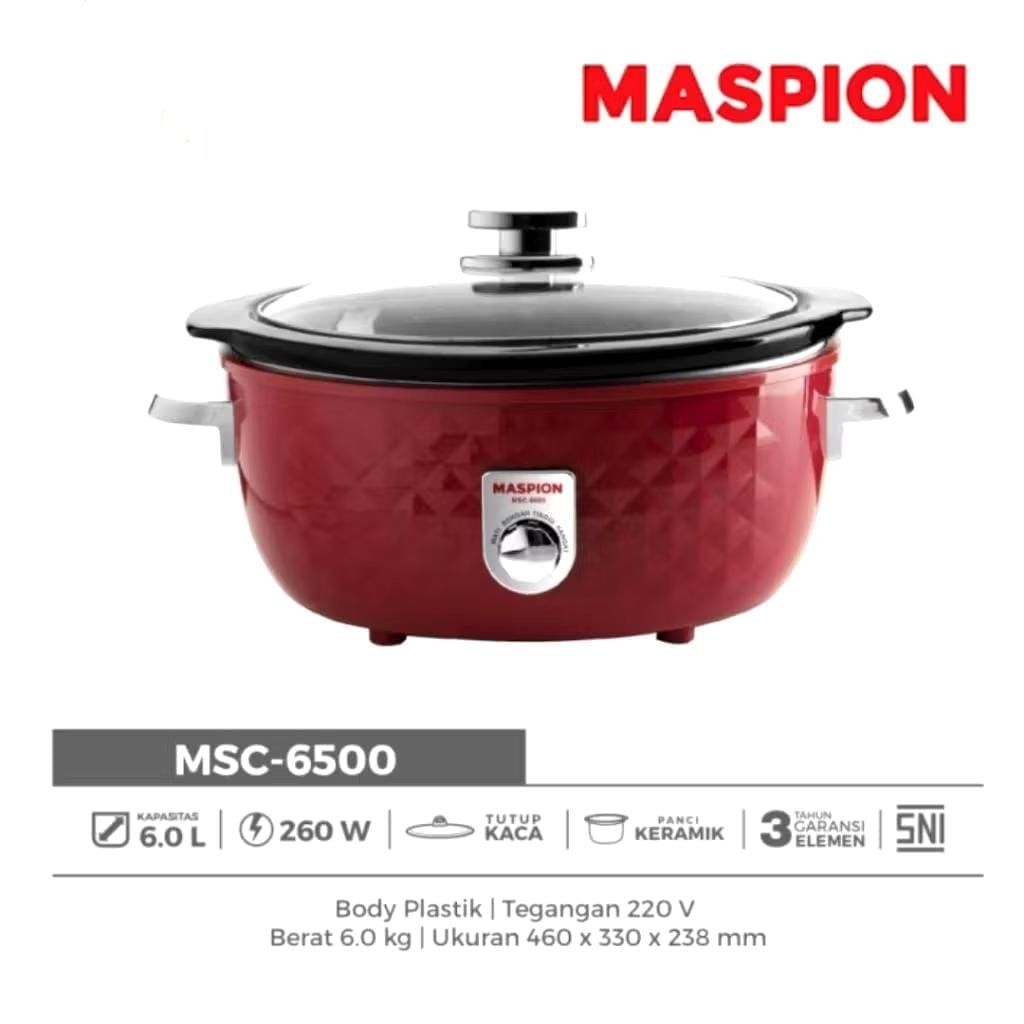 SLOW COOKER MASPION MERAH