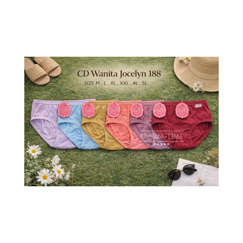 CD Wanita Jocelyn  | Celana Dalam Wanita Bahan Lembut | CD wanita supersoft | Best Seller
