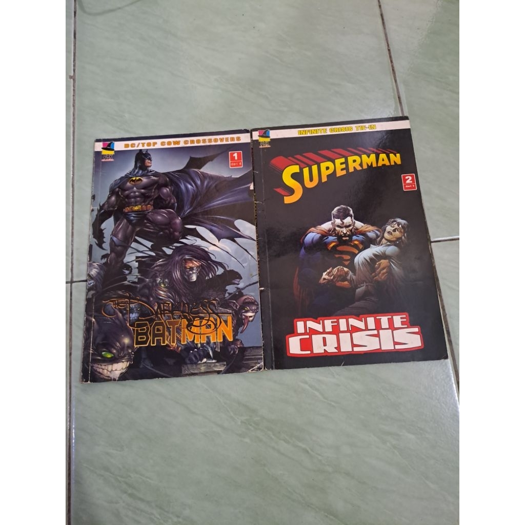 preloved komik superman & batman pmk