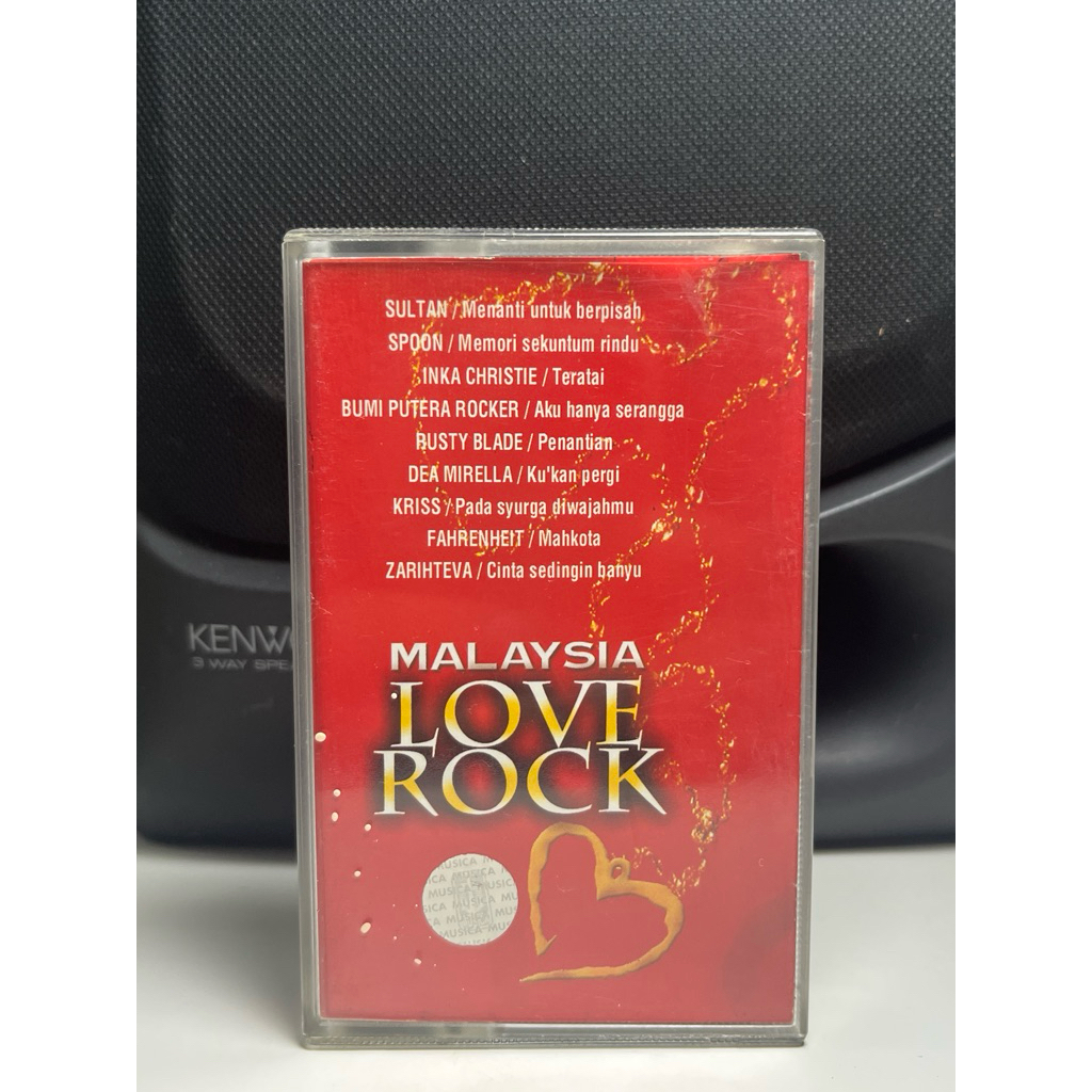 Kaset Pita MALAYSIA LOVE ROCK