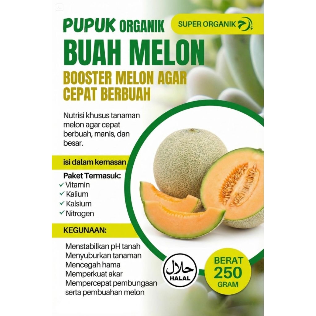 booster buah melon