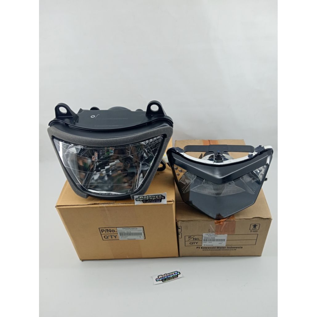 REFLEKTOR DEPAN LAMPU DEPAN NINJA RR NEW NINJA RR OLD ORIGINAL KAWASAKI 23004-1516/23004-0349