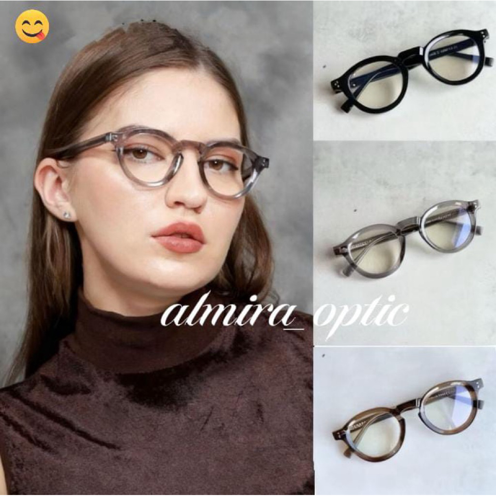 kacamata bulat kacamata photocromic antiradiasi kacamata 2090