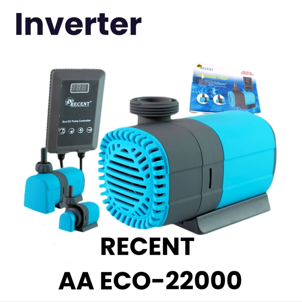 RECENT AA ECO INVERTER 22000 POMPA CELUP KOLAM IKAN