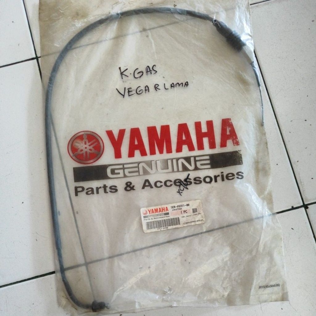 kabel throttle olor sulur tali gas Vega R lama 5ER-F6311-00  asli original Yamaha
