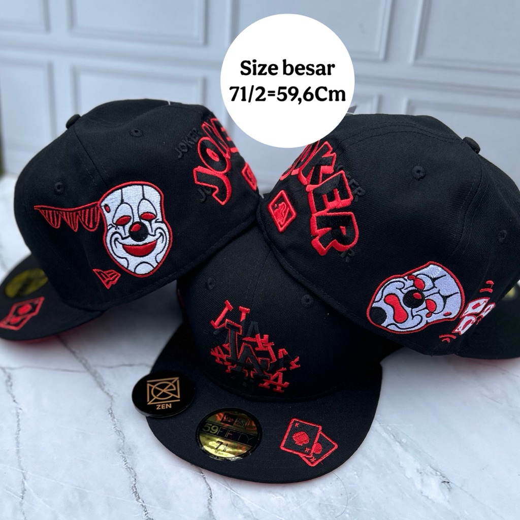 Topi Fitted Series AA+ Size besar