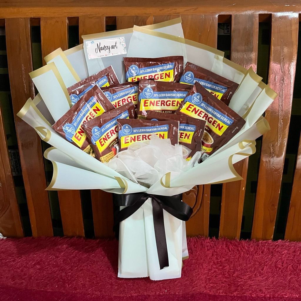 Buket Energen/ Bucket Wisuda/ Buket Snack