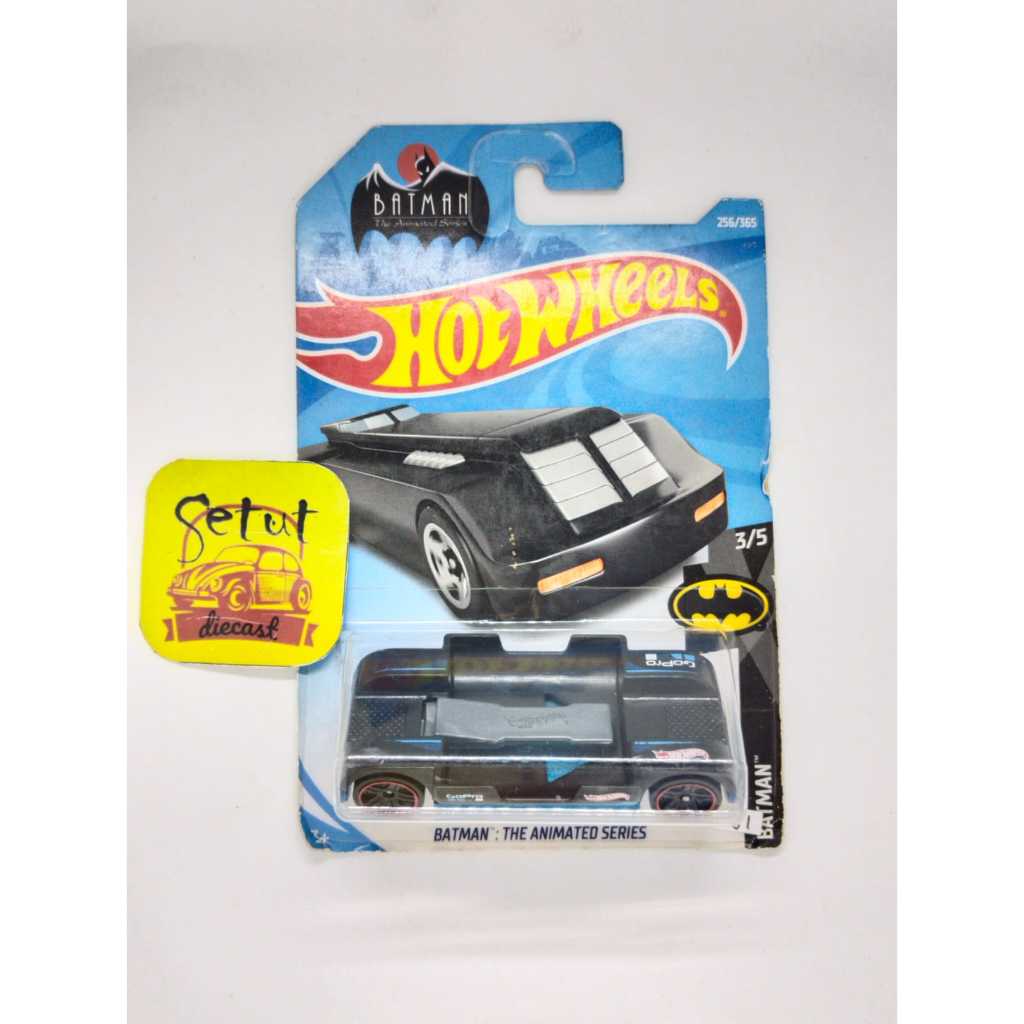 HOT WHEELS HOTWHEELS ERROR ZOOM IN - BATMOBILE ERROR CAR BLISTER HITAM BLACK