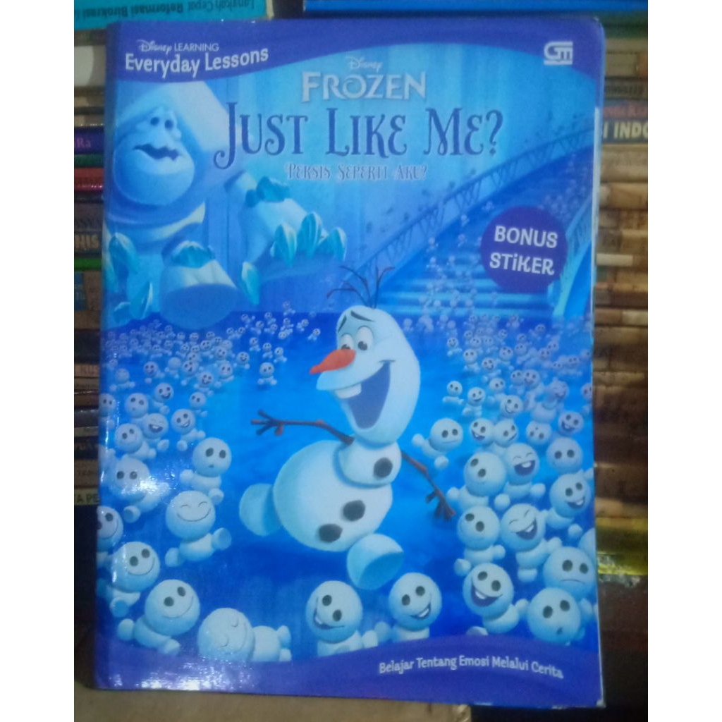 buku majalah Frozen Just Like Me