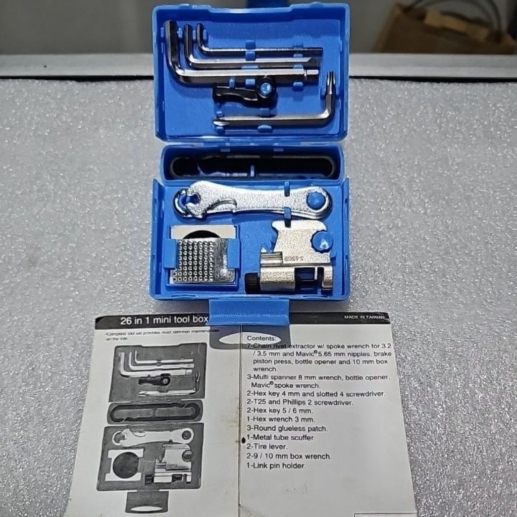 Peralatan Kunci Sepeda Toolkit Syte 26 IN Box Bike Toolkit Taiwan