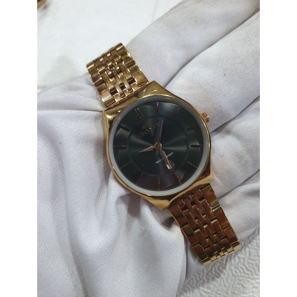 Jam Hegner Gold Wanita Preloved Mulus