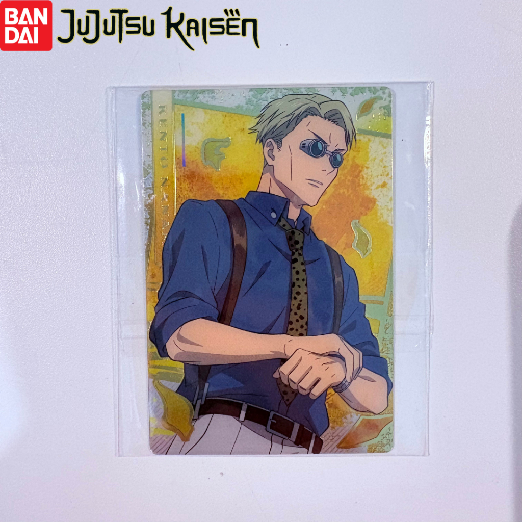 Kento Nanami Jujutsu Kaisen 0 Photocard Original Bandai 21SP