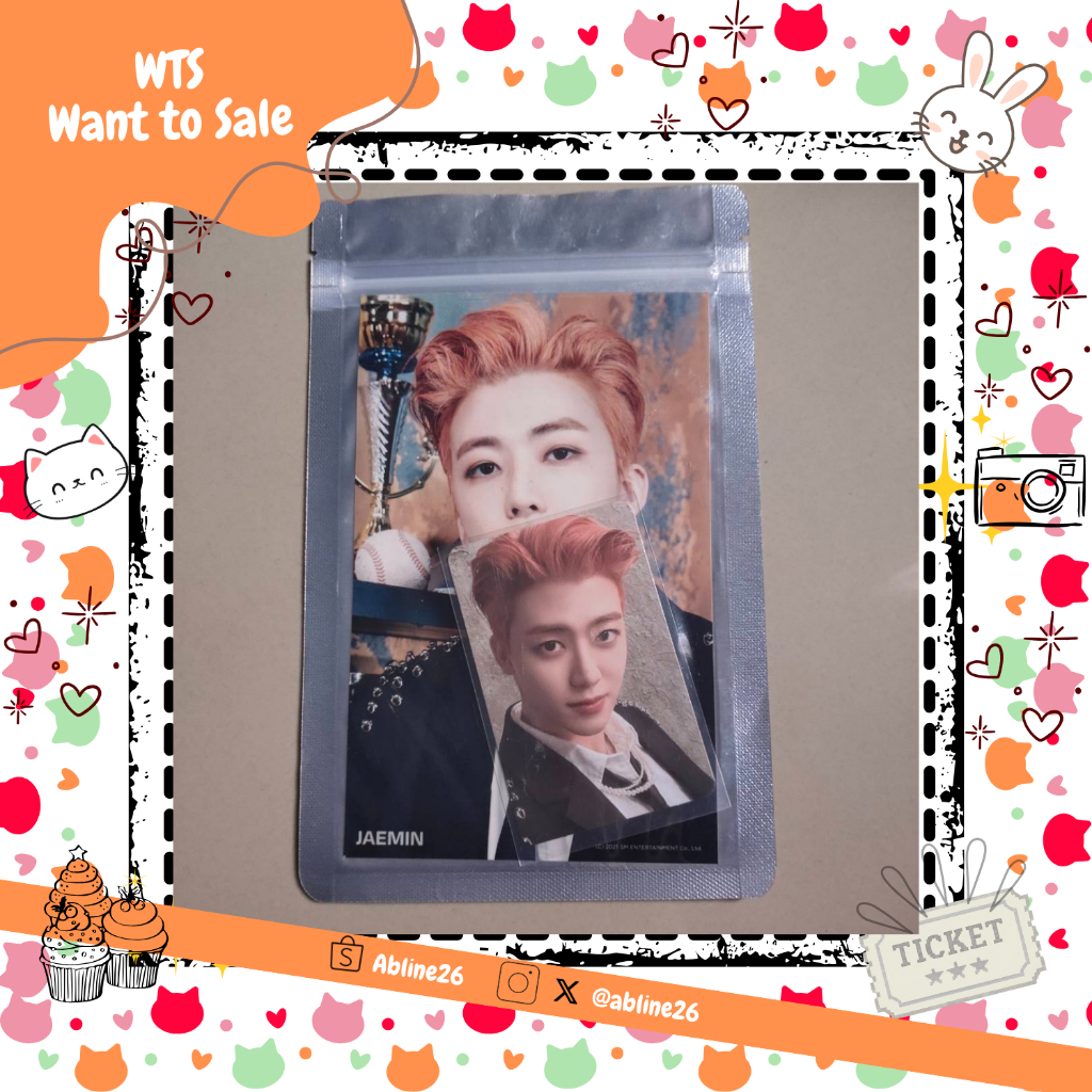 PC Official Jaemin Universe 4X6 PHOTO + PHOTO CARD SET